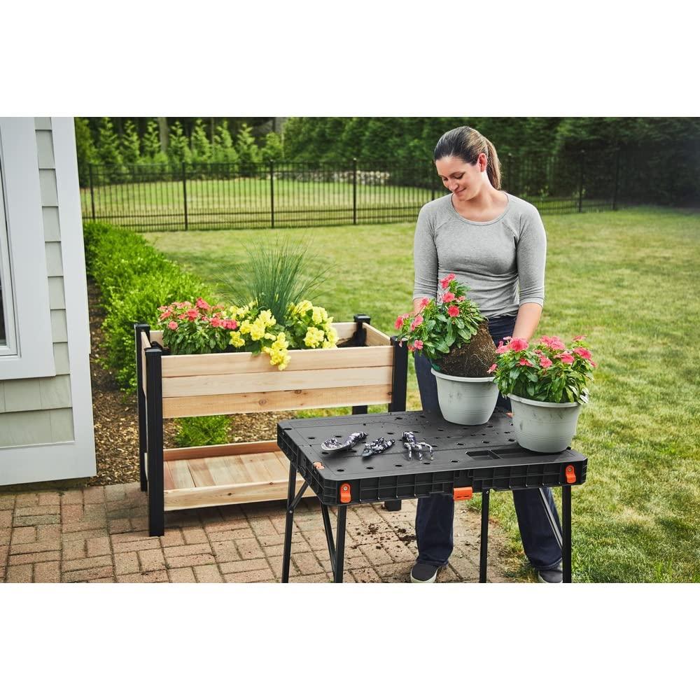 BLACK+DECKER Foldable Workbench, (BDST11552)