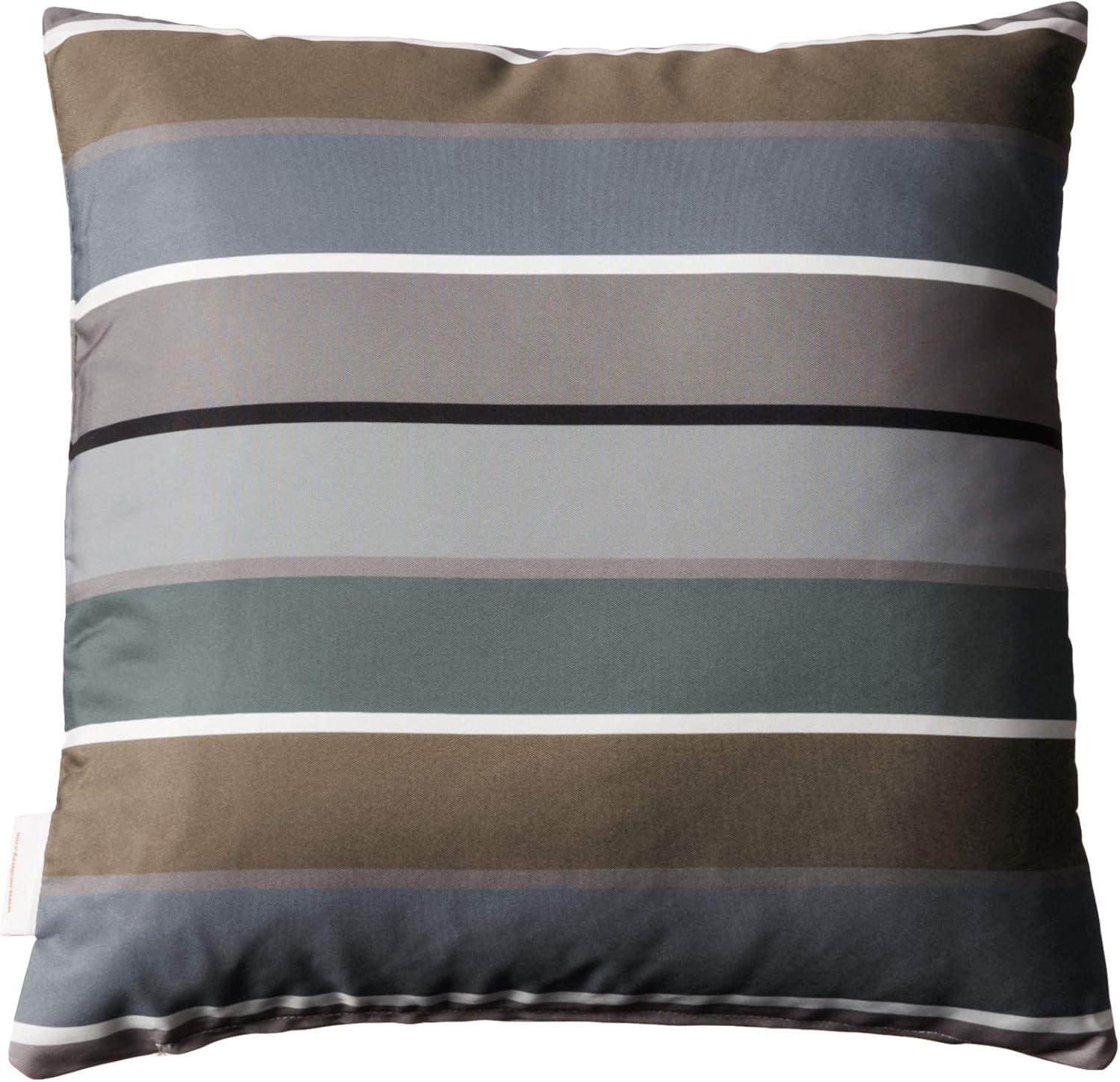 Outdoor Indoor All Weather Patio Throw Pillow in Stripe by Modway