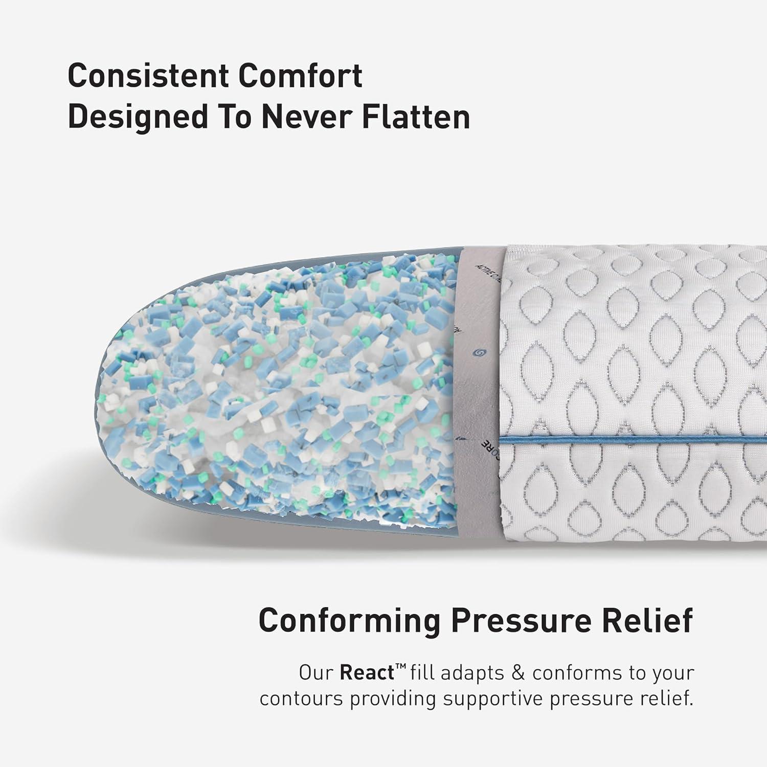 Bedgear Bedgear Frost Performance Pillow - Cooling Bed Pillow - All Sleep Positions