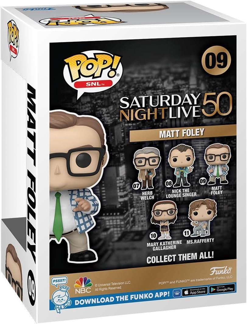 FUNKO POP! Television: SNL - Matt Foley, 50th Anniversary (Saturday Night Live), Funko, Gifts