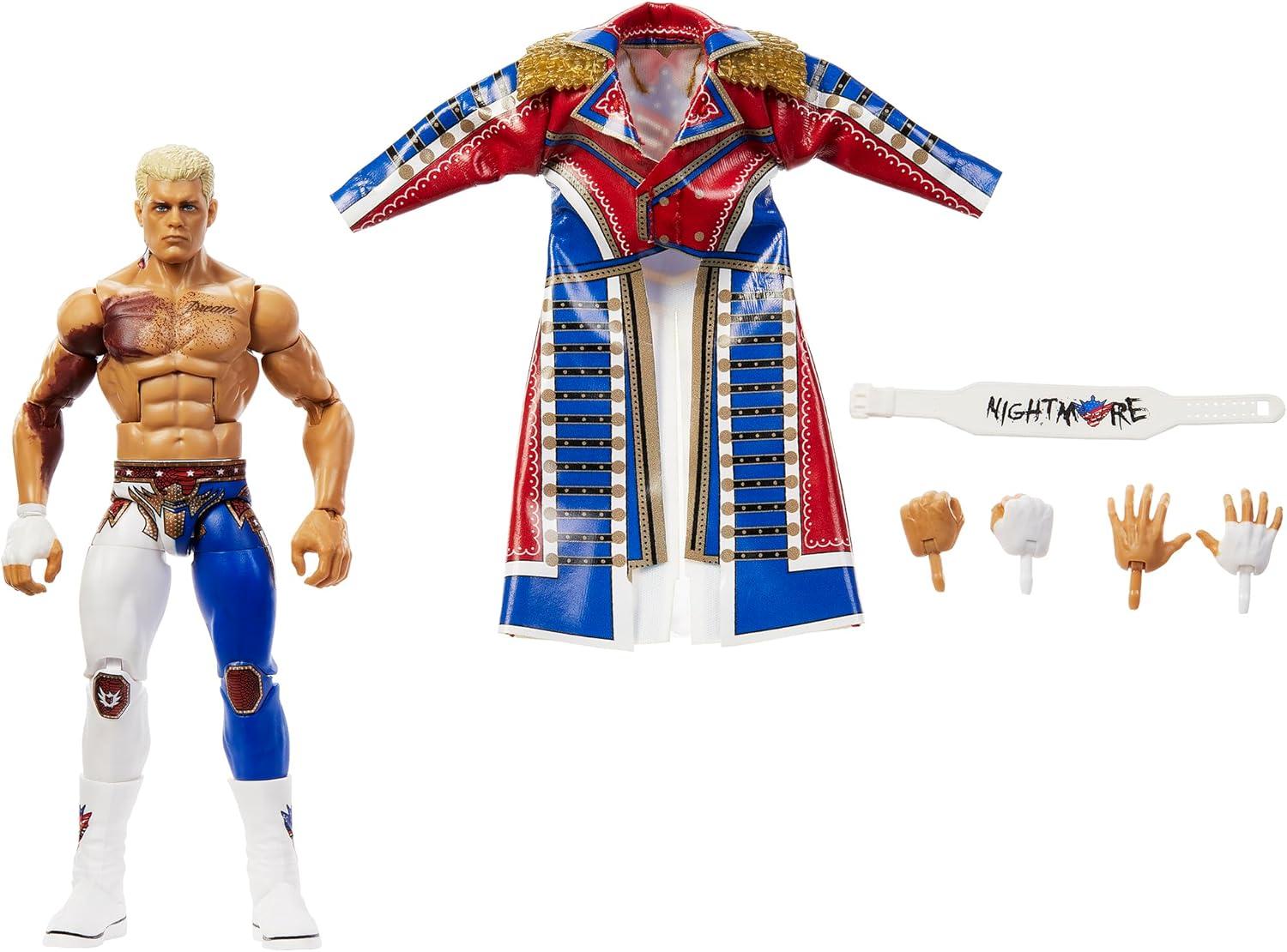 WWE From the Vault Ringside Exclusive Series 4 Bruised Cody Rhodes Action Figure