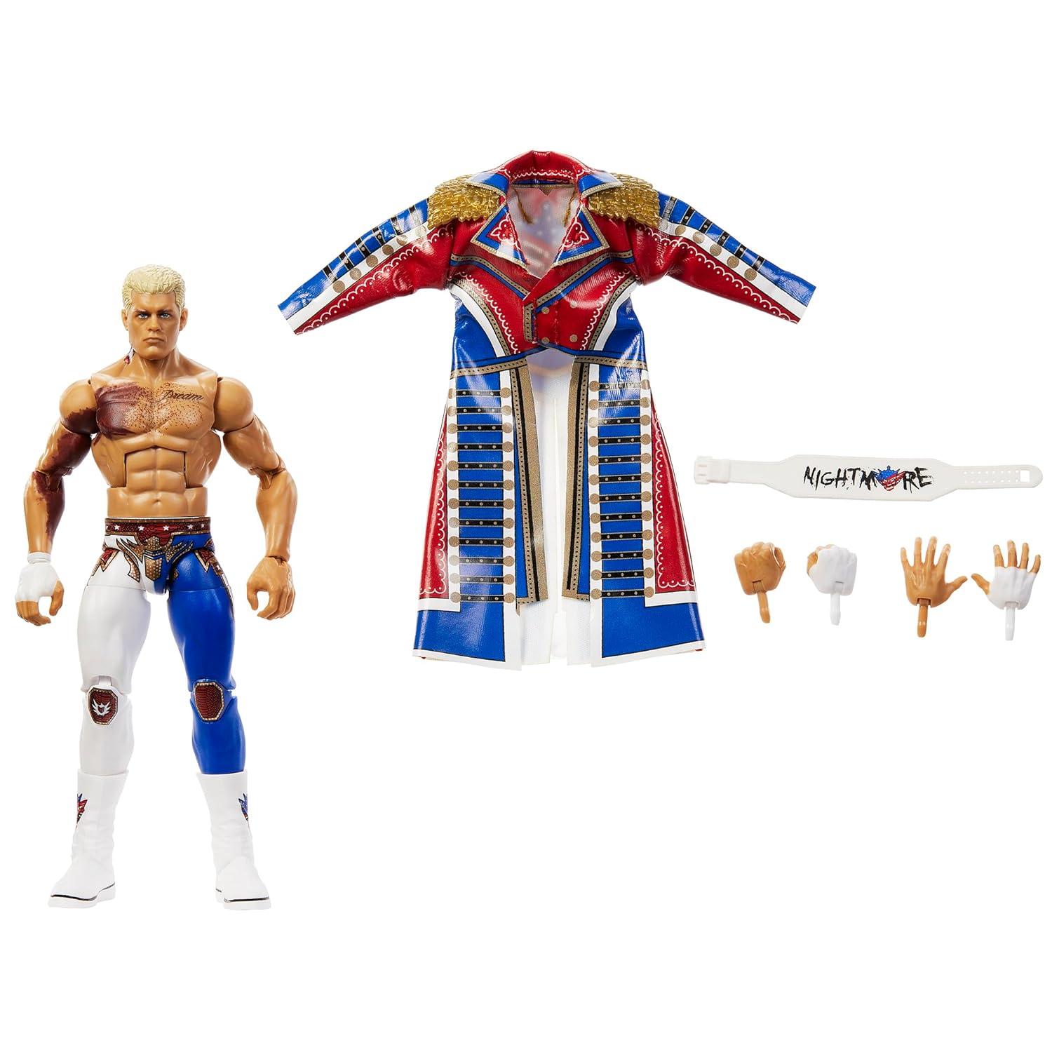 WWE From the Vault Ringside Exclusive Series 4 Bruised Cody Rhodes Action Figure
