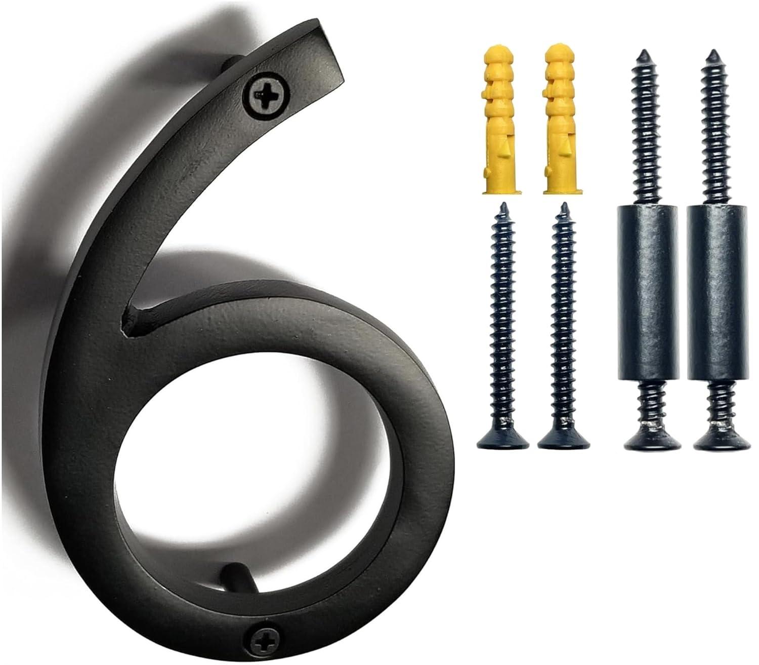 NACH 8'' H Metal House Number