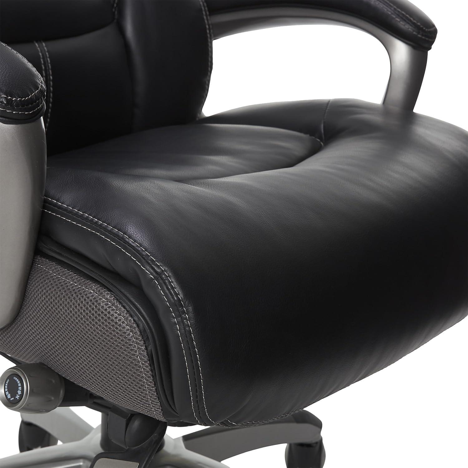 Serta Lautner Executive Office Chair, SmartLayers and ComfortCoils Technology, Adjustable Lumbar