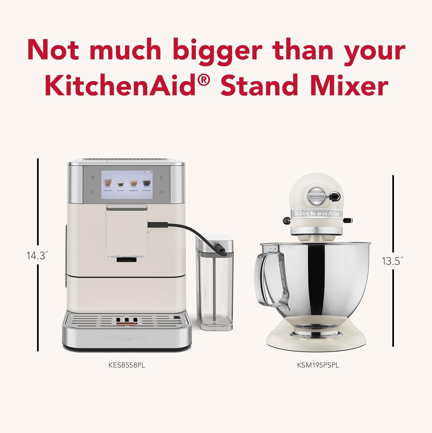 KitchenAid ® KF8 Fully Automatic Espresso Machine in Porcelain White