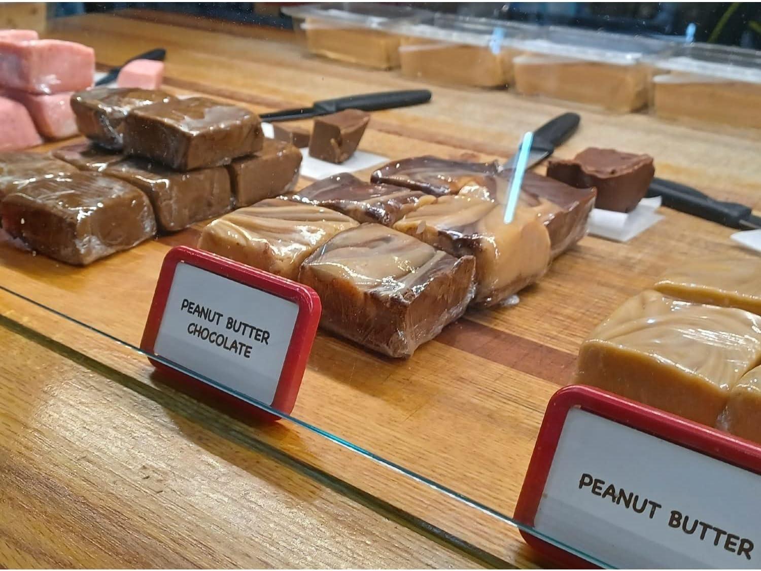 Lehman's Homemade Artisan Fudge, Freshly Made Gourmet Candy, 1 Pound Package - Chocolate Walnut
