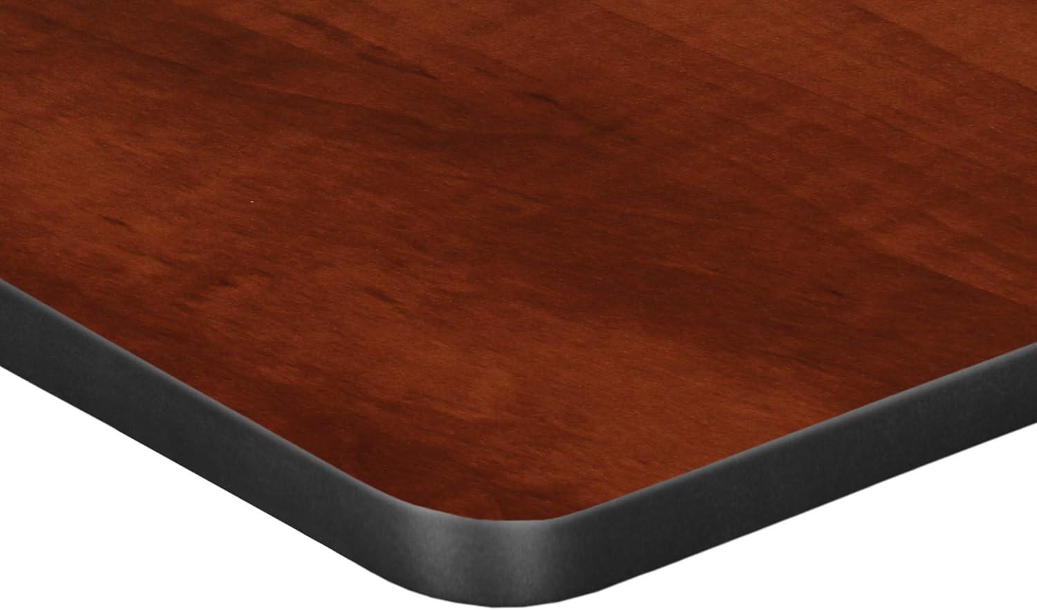 18.5" x 26" Standard Rectangle Table Top- Cherry/ Maple