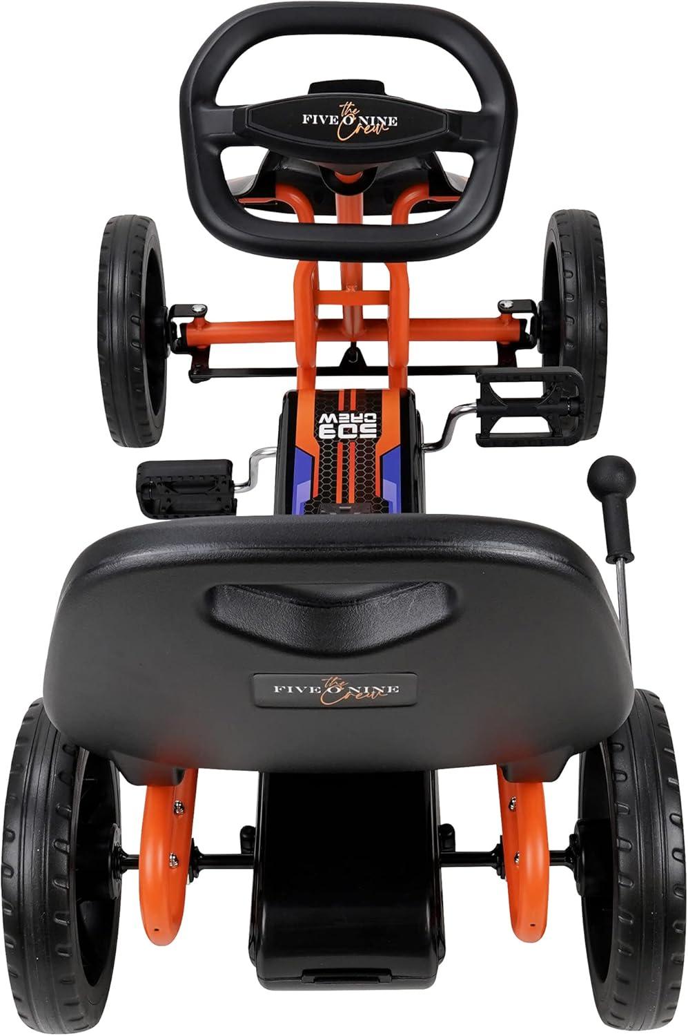 Air Jet Pedal Kids Go Kart, Orange