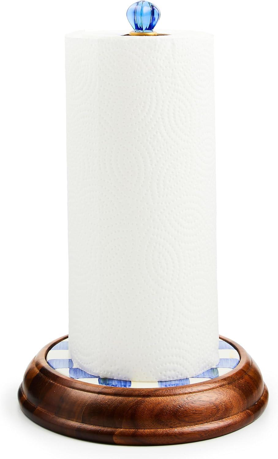 MacKenzie-Childs Wood Paper Towel Holder