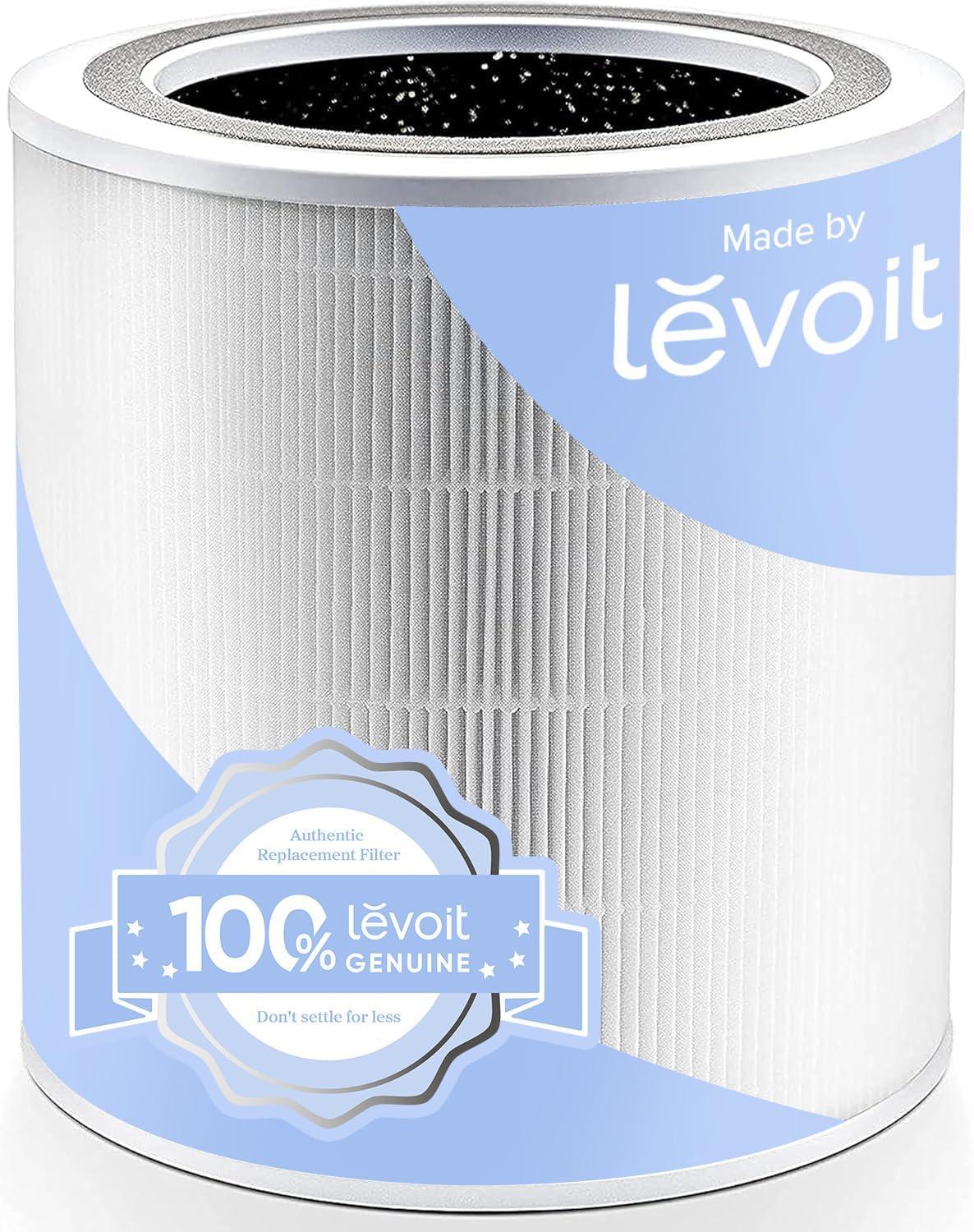 Levoit PlasmaPro 400S Replacement Filter: True HEPA, Captures Odors, Mold, Dust, Pet Dander, Compatible with Levoit Air Purifiers