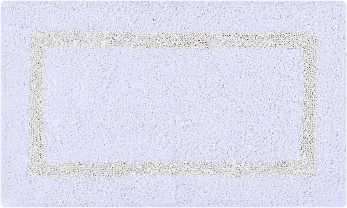 Better Trends Hotel Reversible 100% Cotton Bath Rug