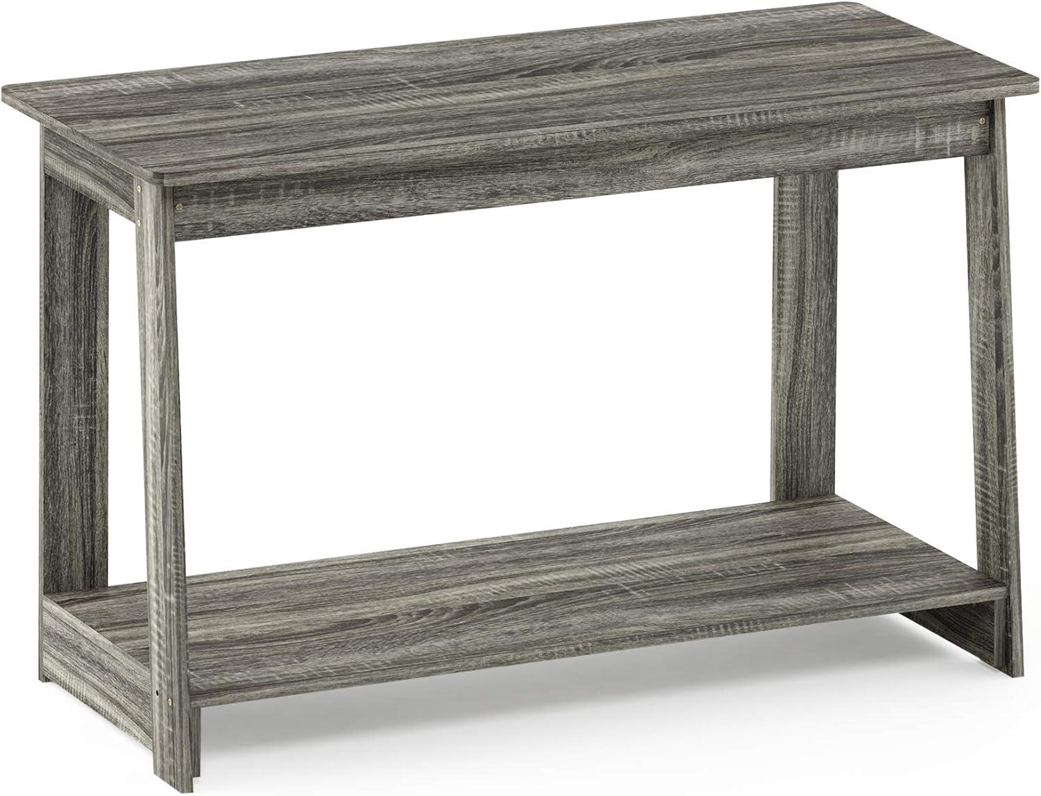 Furinno Beginning TV Stand, French Oak Grey 18041GYW