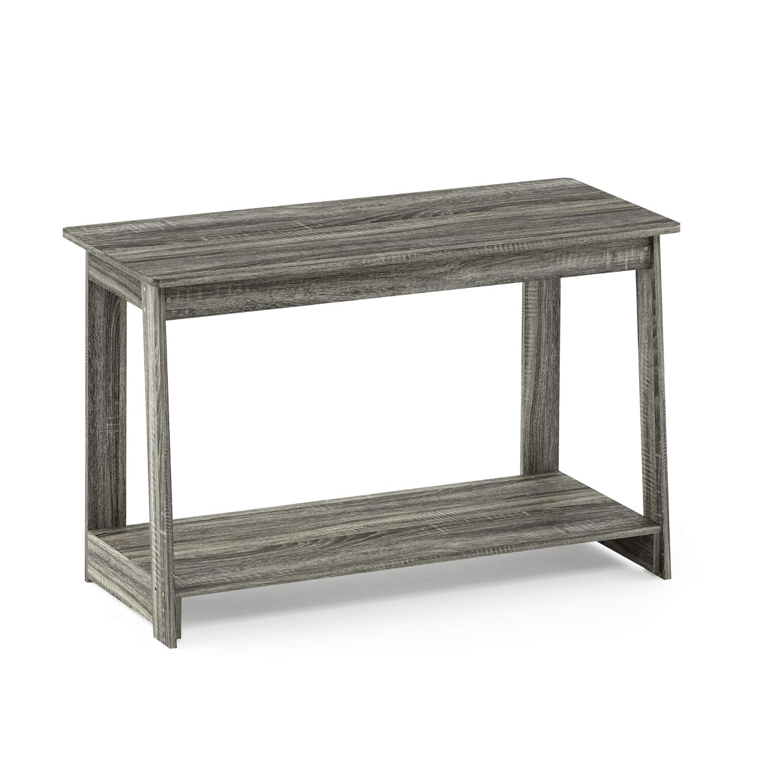 Furinno Beginning TV Stand, French Oak Grey 18041GYW