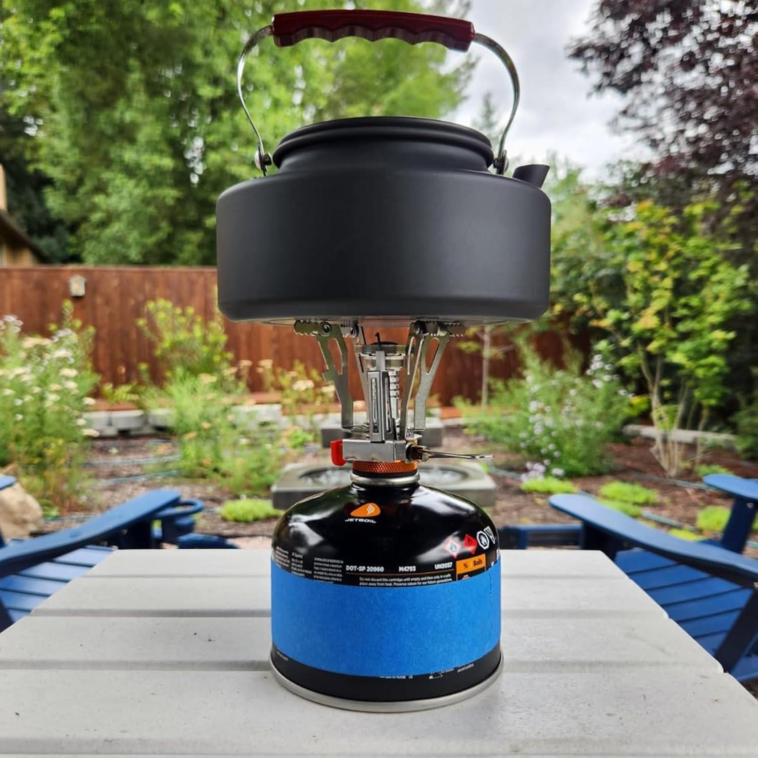 Cadorn Ultralight Portable Camping Stove with Piezo Ignition - Ideal for Backpacking & Outdoor Adventures