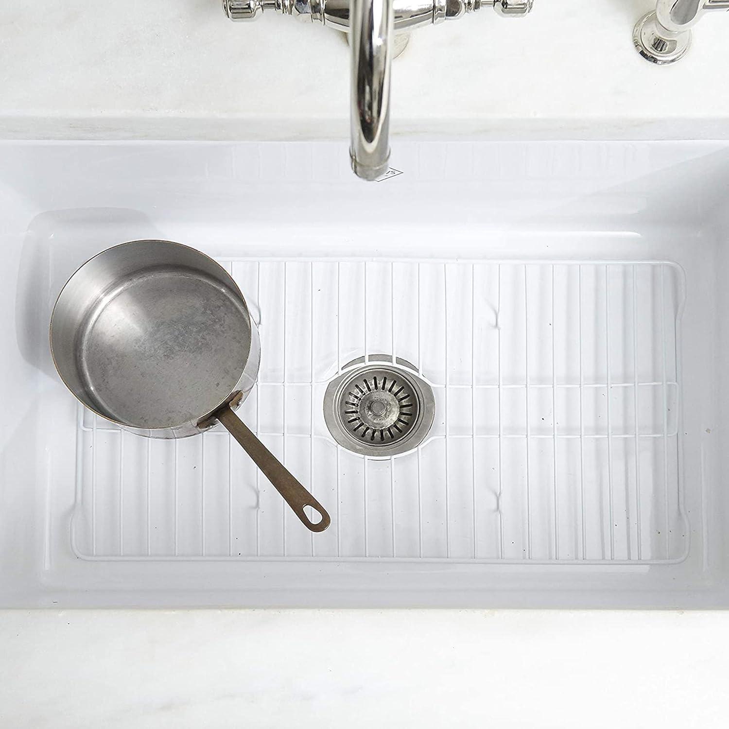 Better Houseware Steel Over The Sink Dish Rack