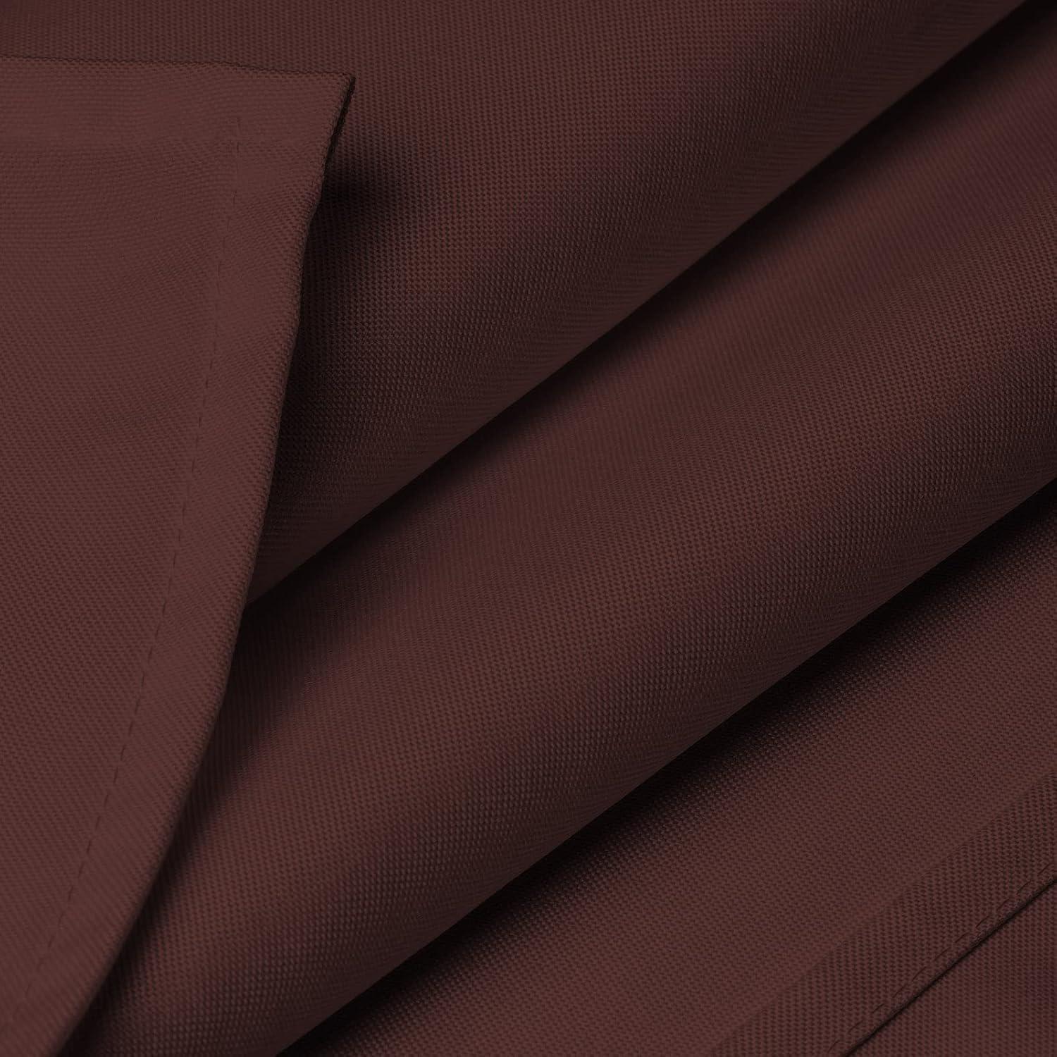 Lann's Linens Solid Color Rectangular Tablecloth