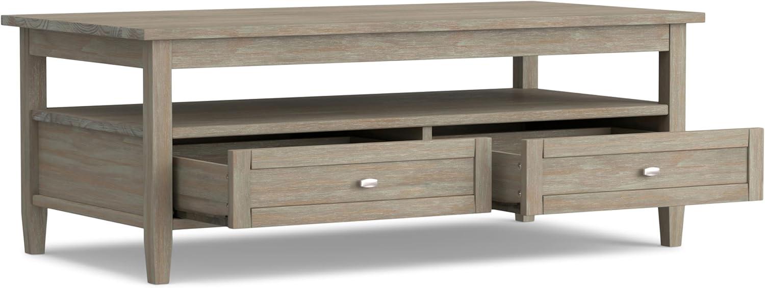 Nortonville Solid Wood Coffee Table