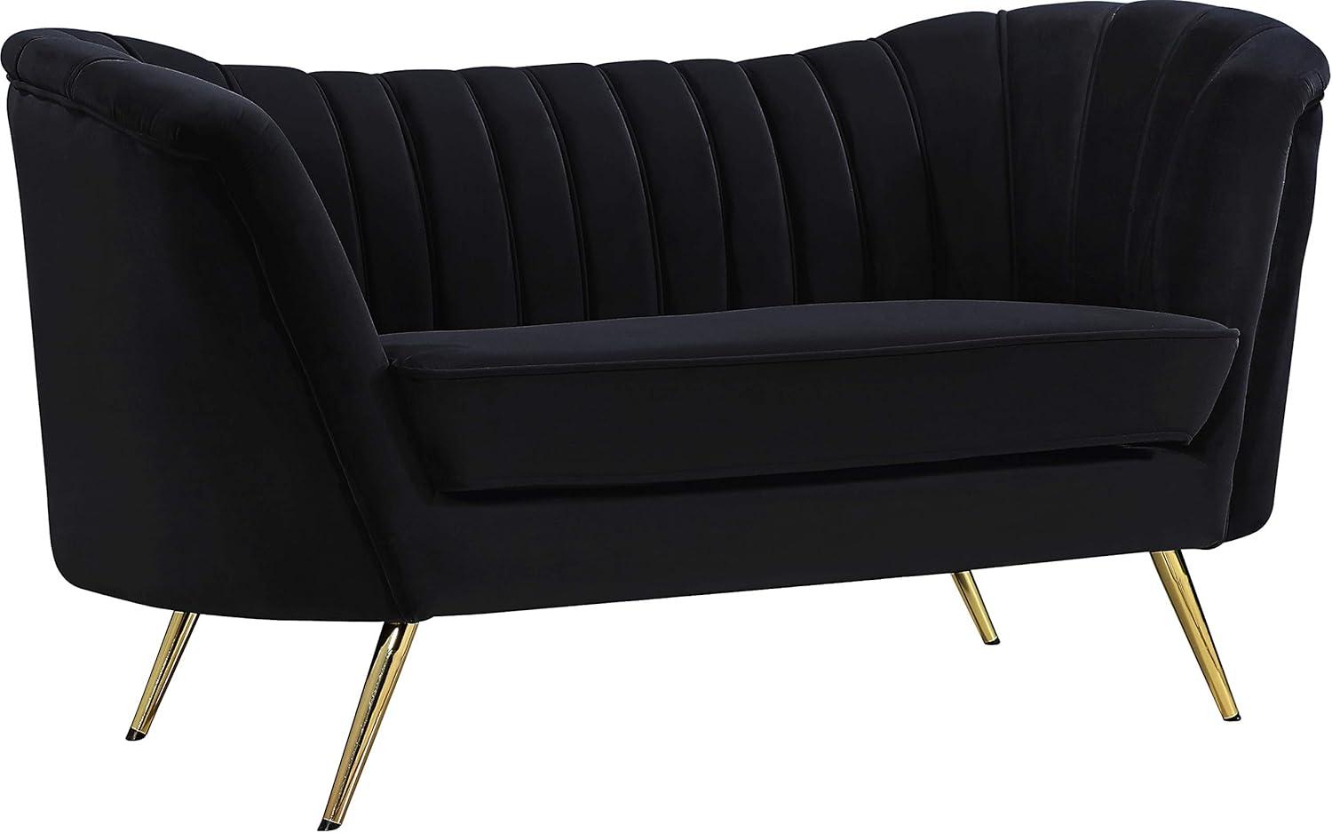 Maykoosh Retro Revival Velvet Loveseat