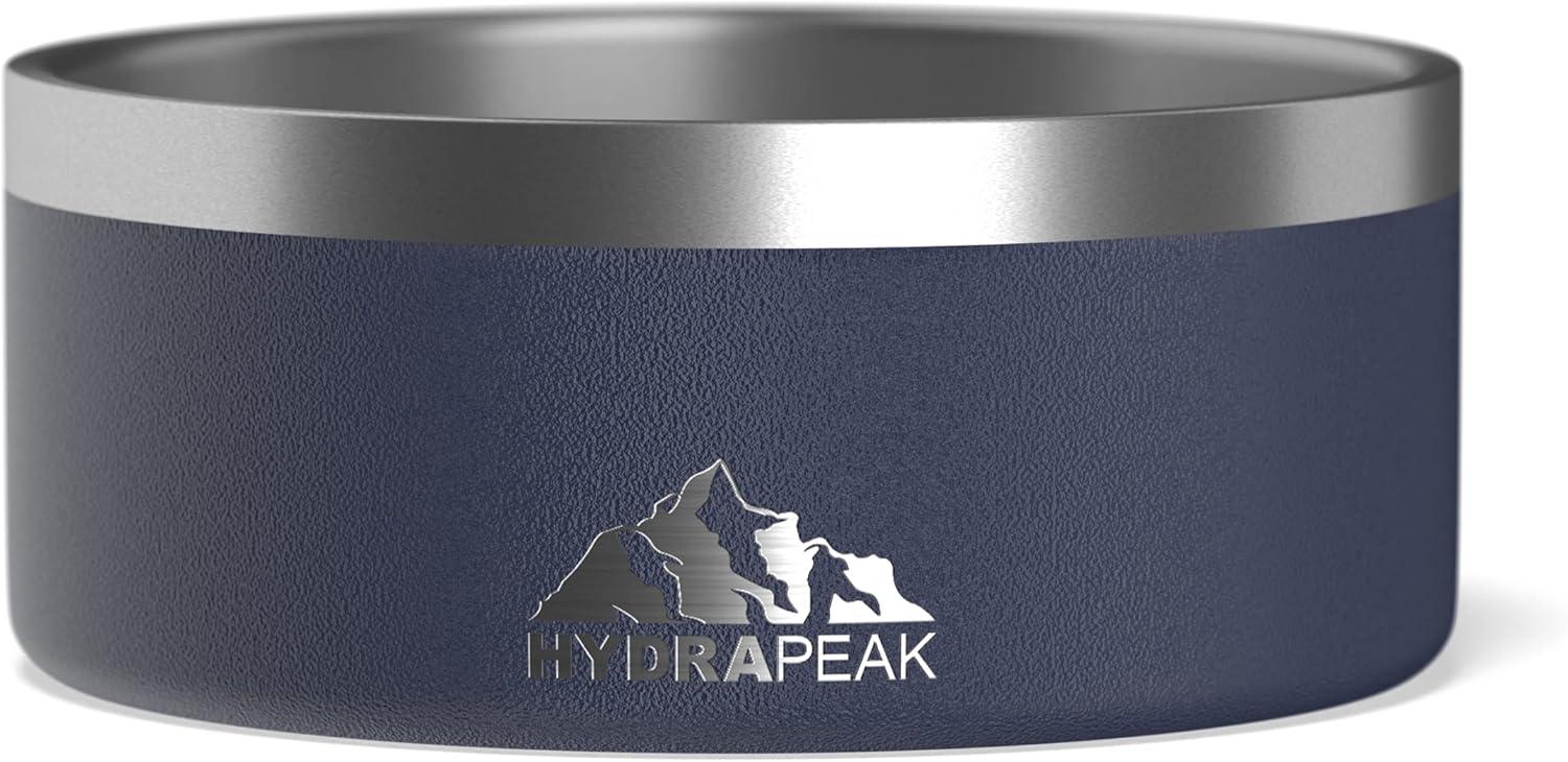 Hydrapeak Non Slip Stainless Steel Dog Bowl