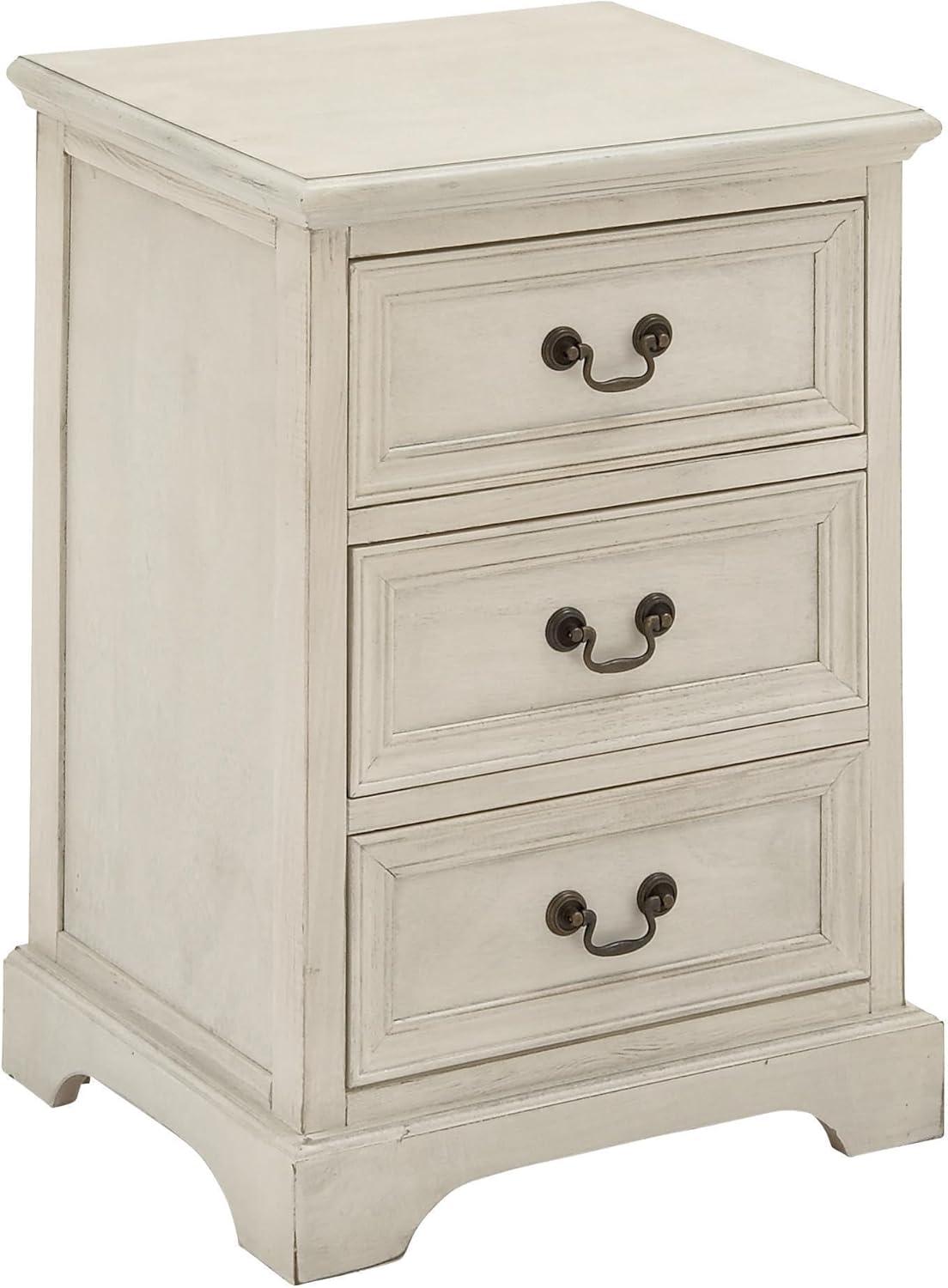 Freeman Solid Wood Top 3 - Drawer End Table