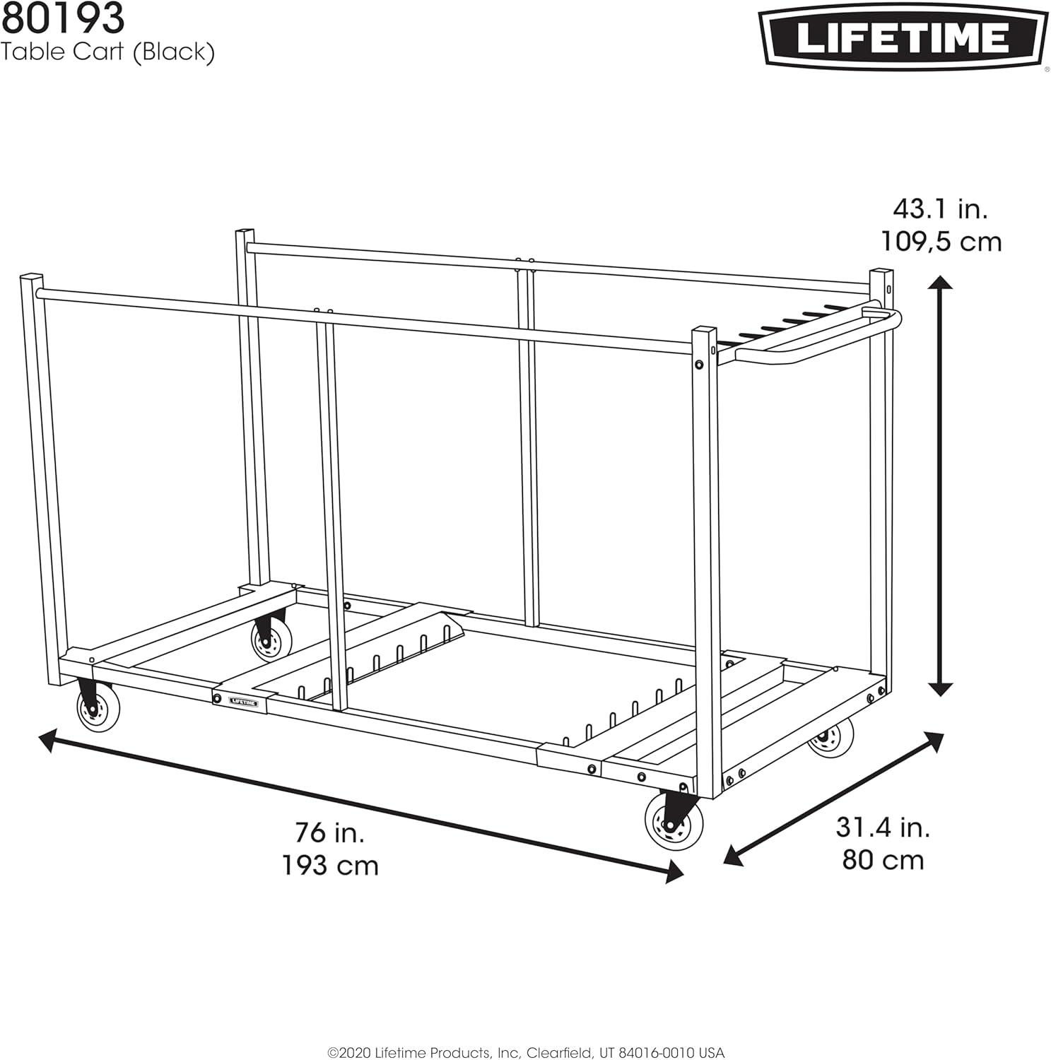 Lifetime Capacity Table Dolly