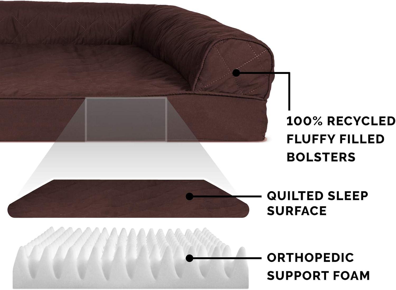 Jumbo Coffee Orthopedic Outdoor Pet Sofa Bed