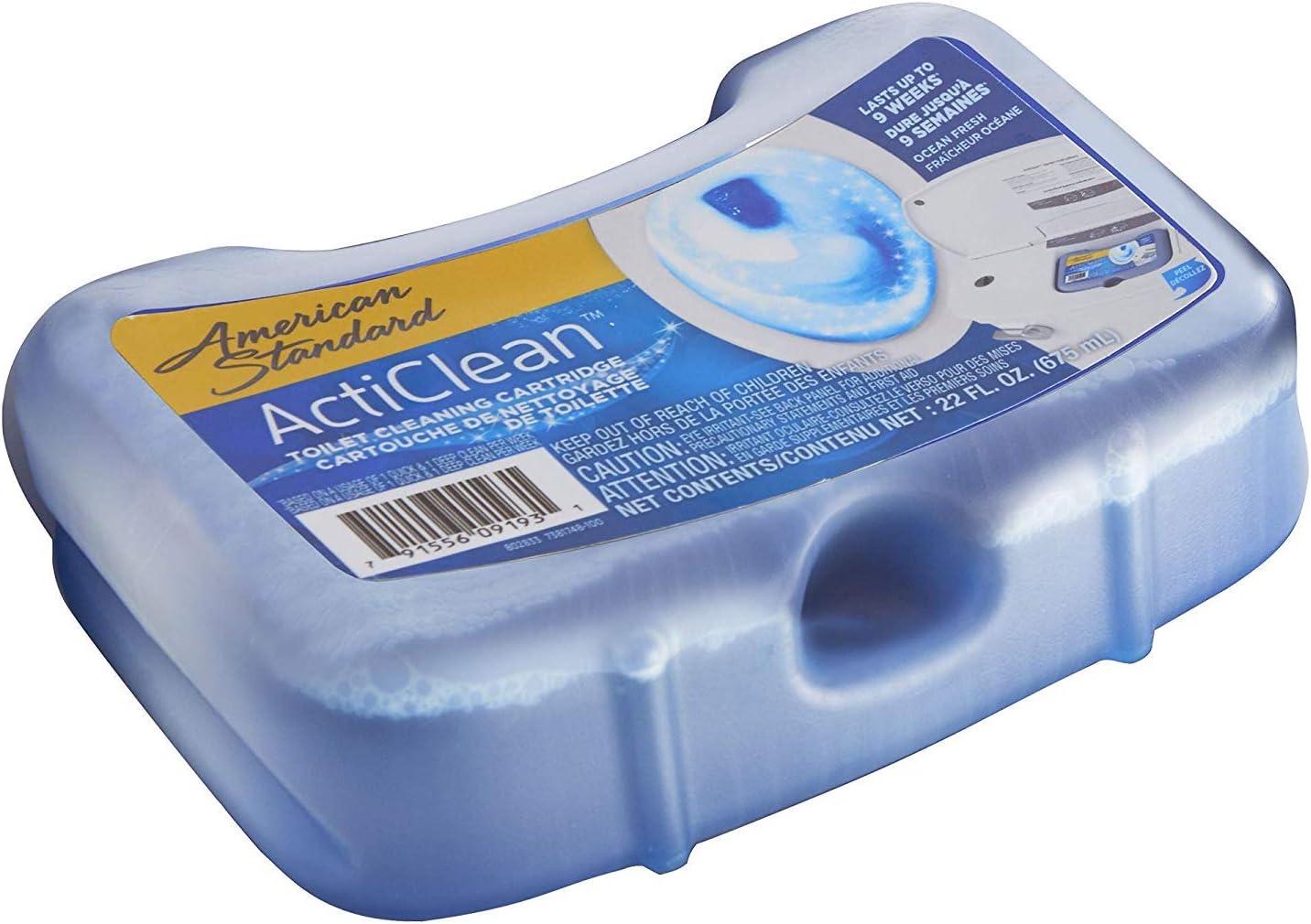 ActiClean Blue Toilet Cleaning Cartridge for Self-Cleaning Toilets