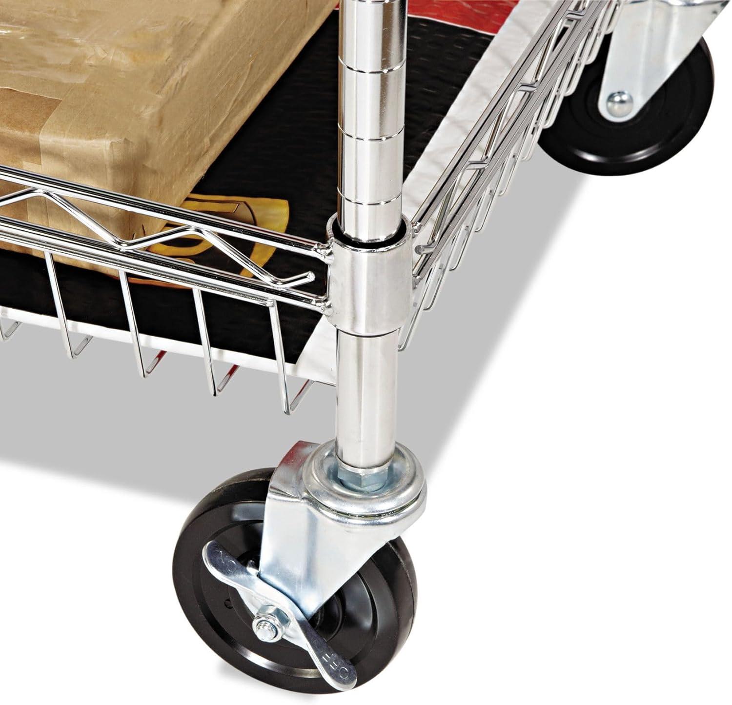 Two-Shelf,Carry-all Cart/Mail Cart,