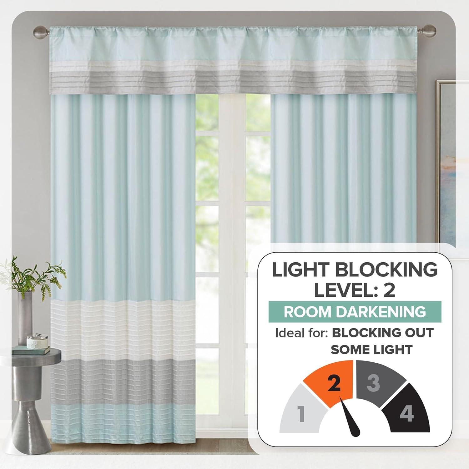 Amherst Polyoni Pintuck Curtain Panel