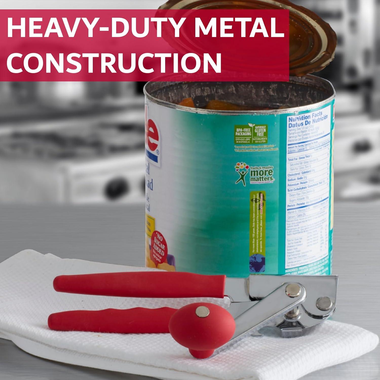 Chef Master 90056 Red 10-5/8 Commercial Can Opener"