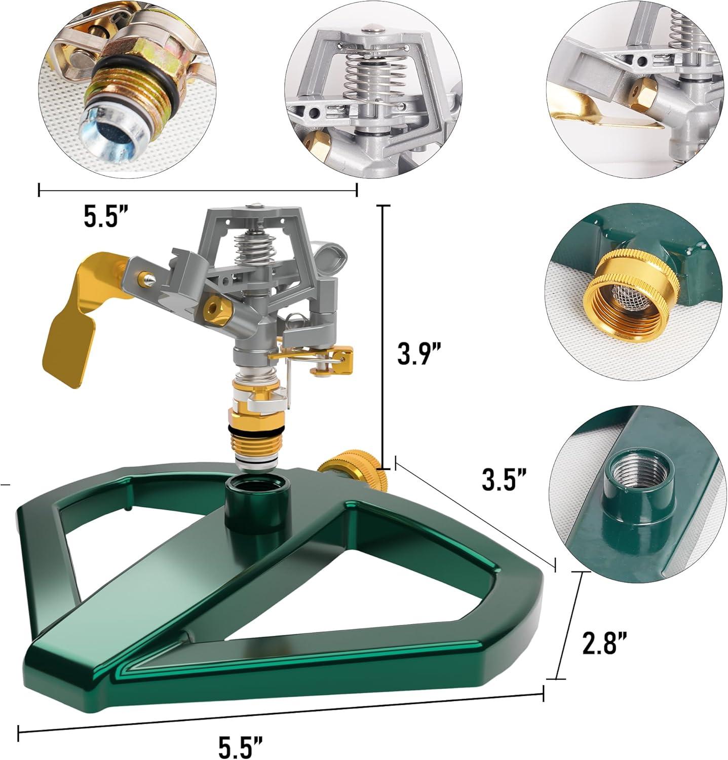 Melnor Heavy Duty Pulsating Metal Sprinkler