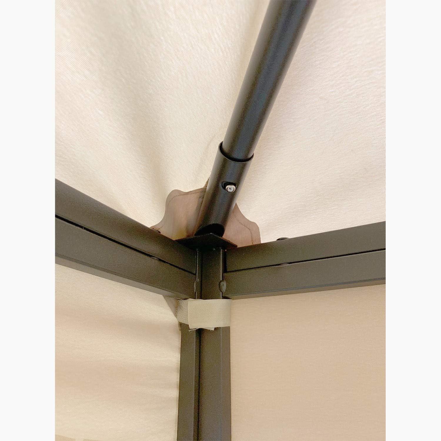 Garden Winds Replacement Canopy Top Cover for Aldi Gardenline Belavi 2019 Gazebo- Standard 350