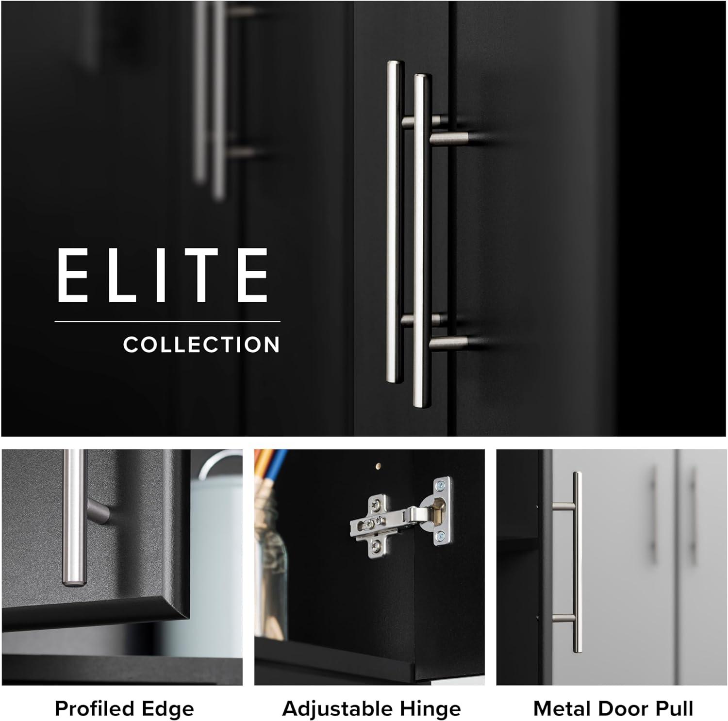 32" Elite Storage Cabinet Black - Prepac