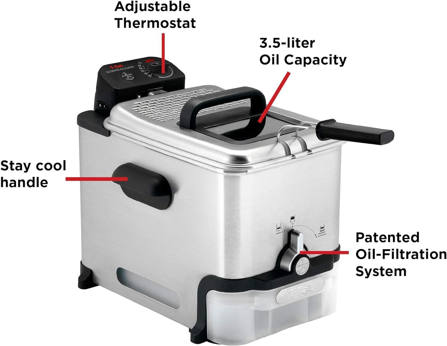 T-fal T-fal 3.5 Liter EZ Clean Deep Fryer