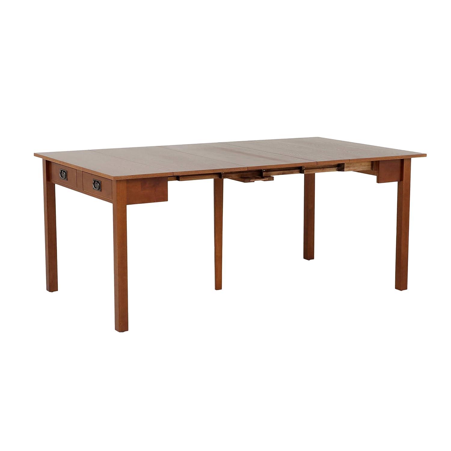 Stakmore Straight Edge Expanding Console Table, Fruitwood