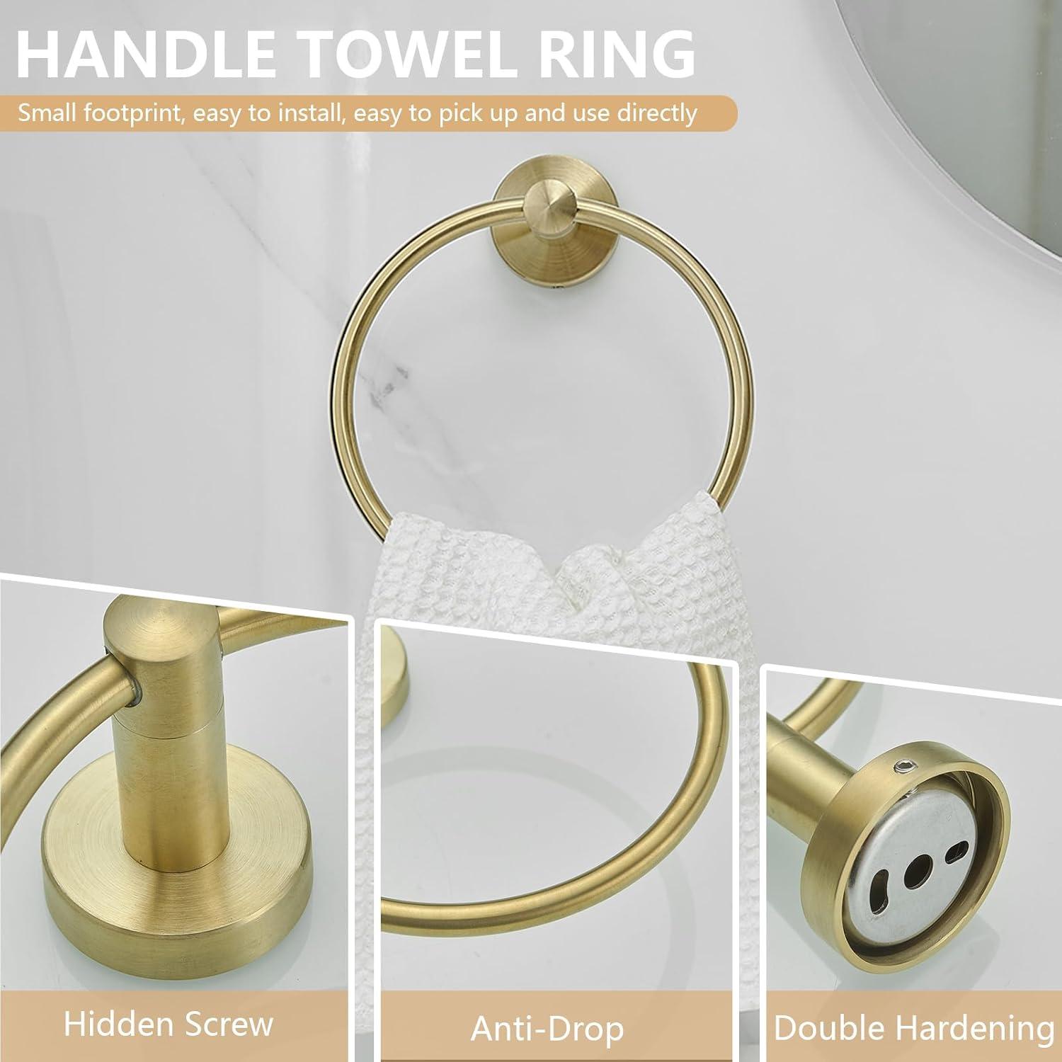 5 - Piece Bathroom Hardware Set