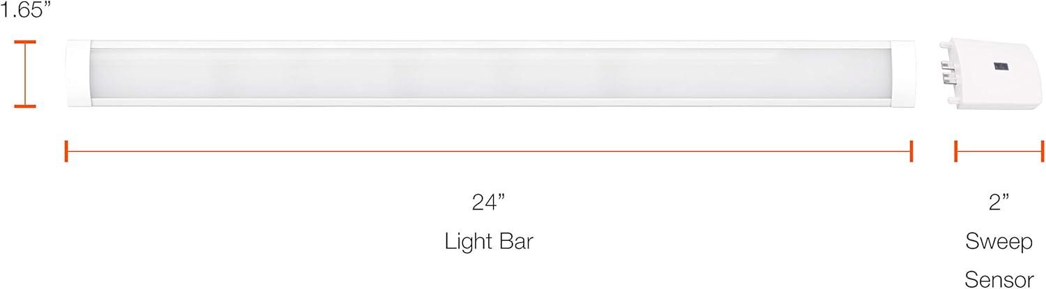 Sylvania 61854 - UNDCAB/0049TLSC6/12IN/WH Indoor Under Cabinet Cove LED Fixture