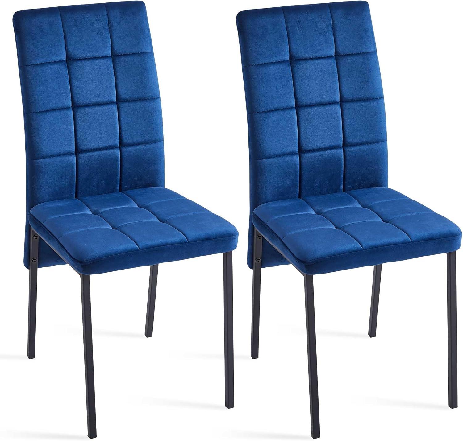 Brooklyn Velvet High Back Side Chair