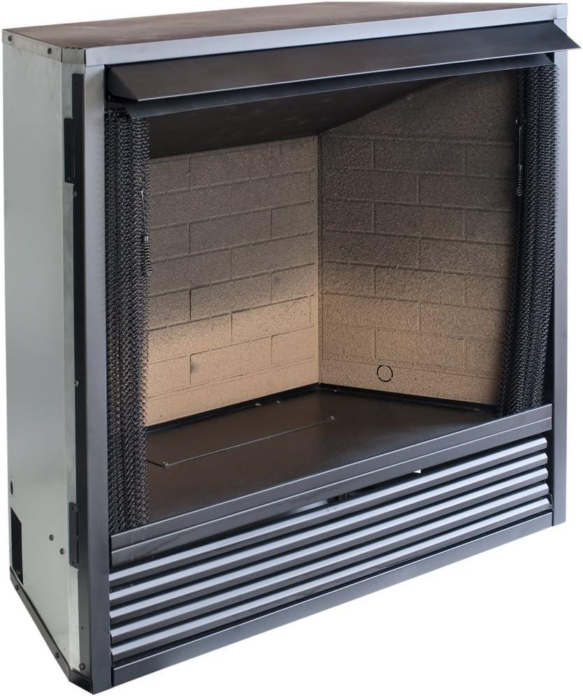 ProCom 32in. Universal Ventless Firebox Insert - Zero Clearance Design - Model# PC32VFC