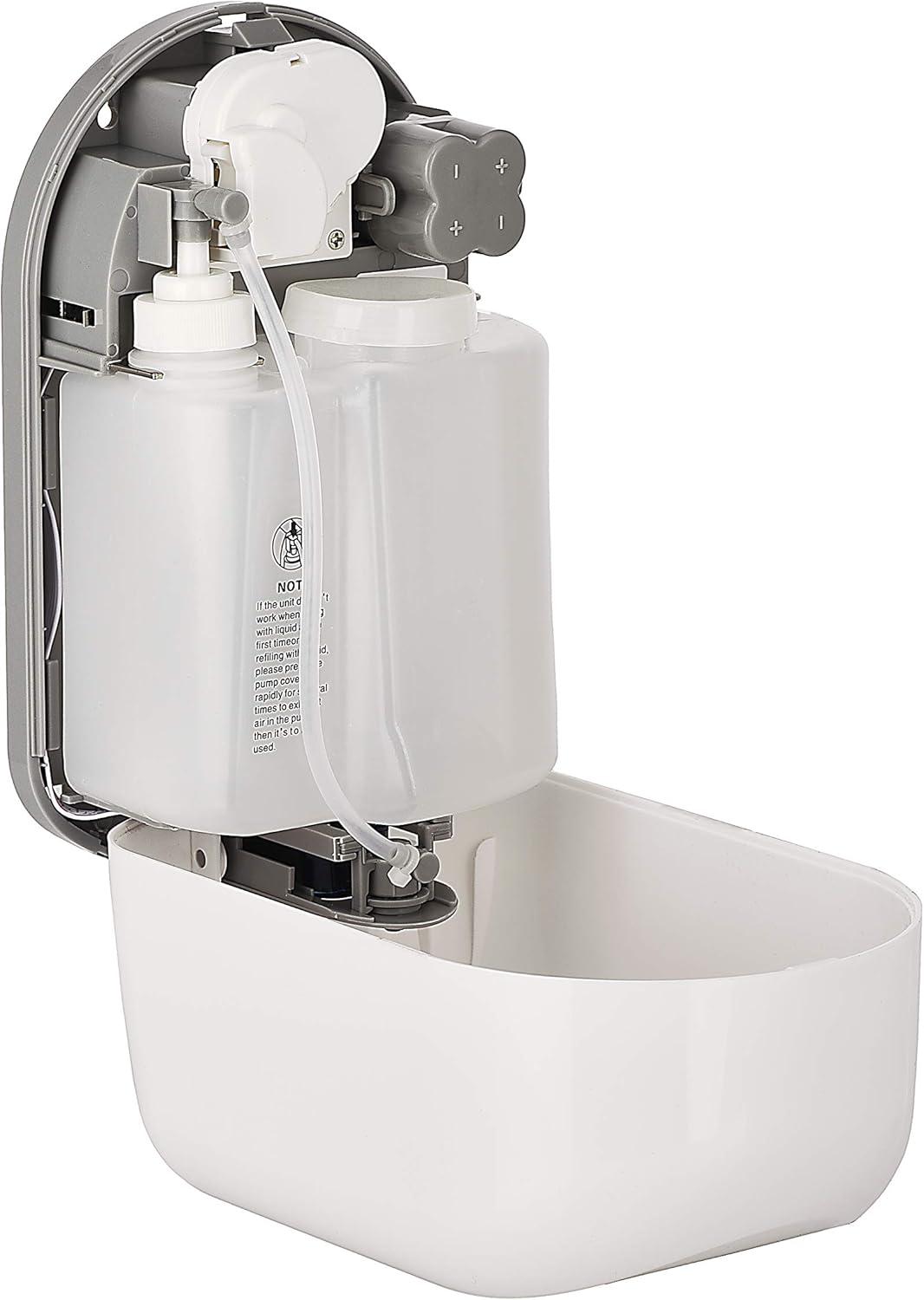 White Automatic Wall-Mounted Touchless Soap Dispenser 1100mL