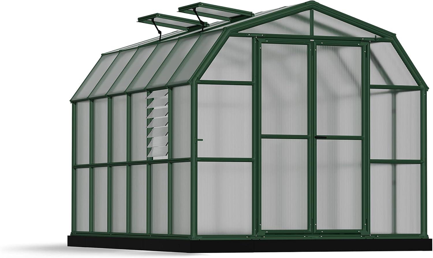 Canopia Palram - Canopia Prestige 2 Twin Wall 8' W Greenhouse with Starter Kit