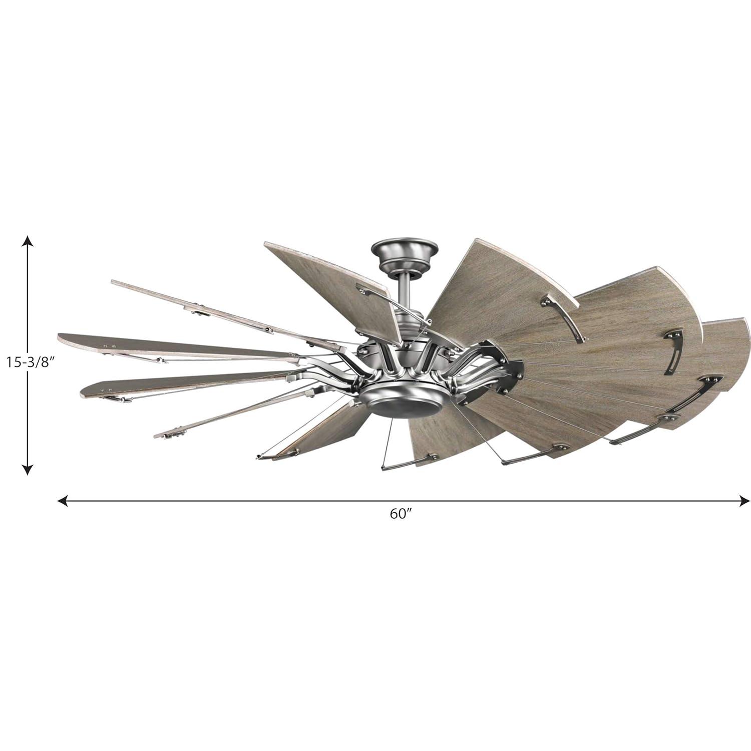 17 Stories Armando 60'' Ceiling Fan