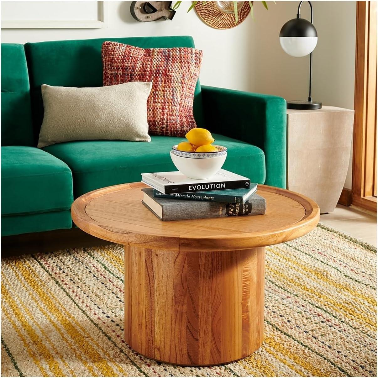 Devin Round Coffee Table  - Safavieh