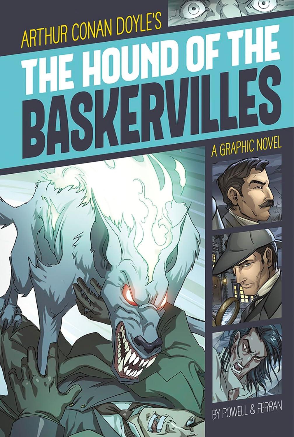 The Hound of the Baskervilles - (Graphic Revolve: Common Core Editions) by  Sir Arthur Conan Doyle (Paperback)