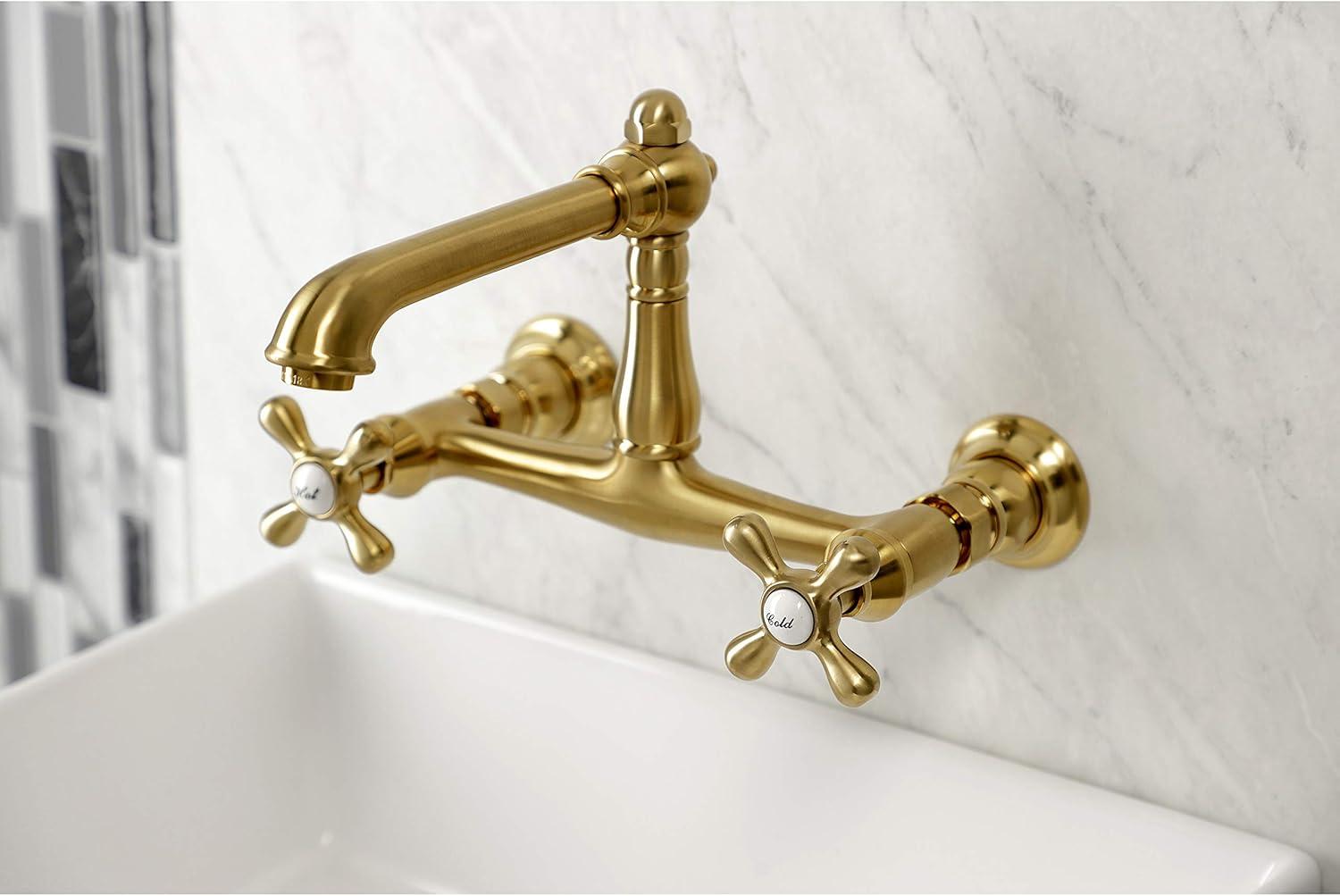 English Country Wall Mounted Bathroom Faucet