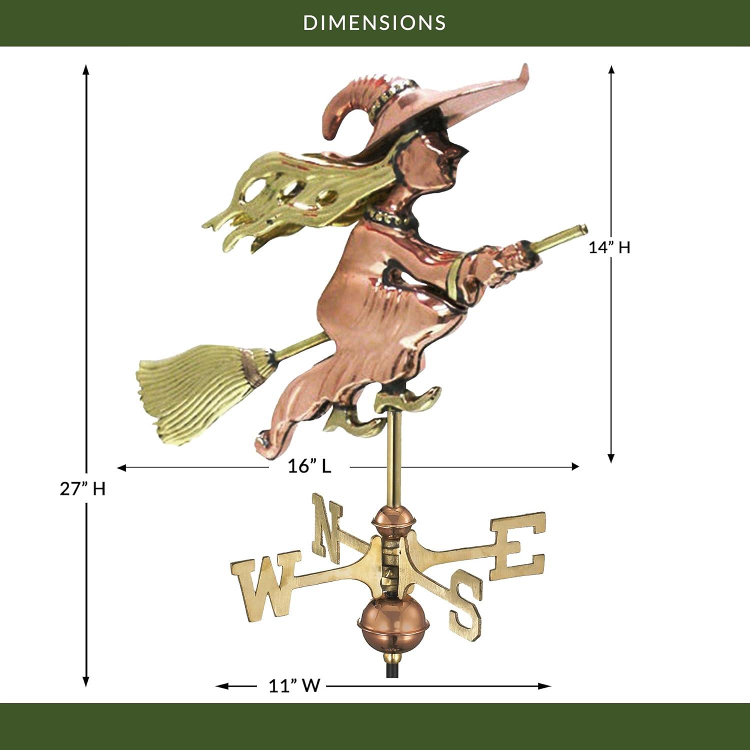 Good Directions 27'' H Metal Novelty & Humor Weathervane