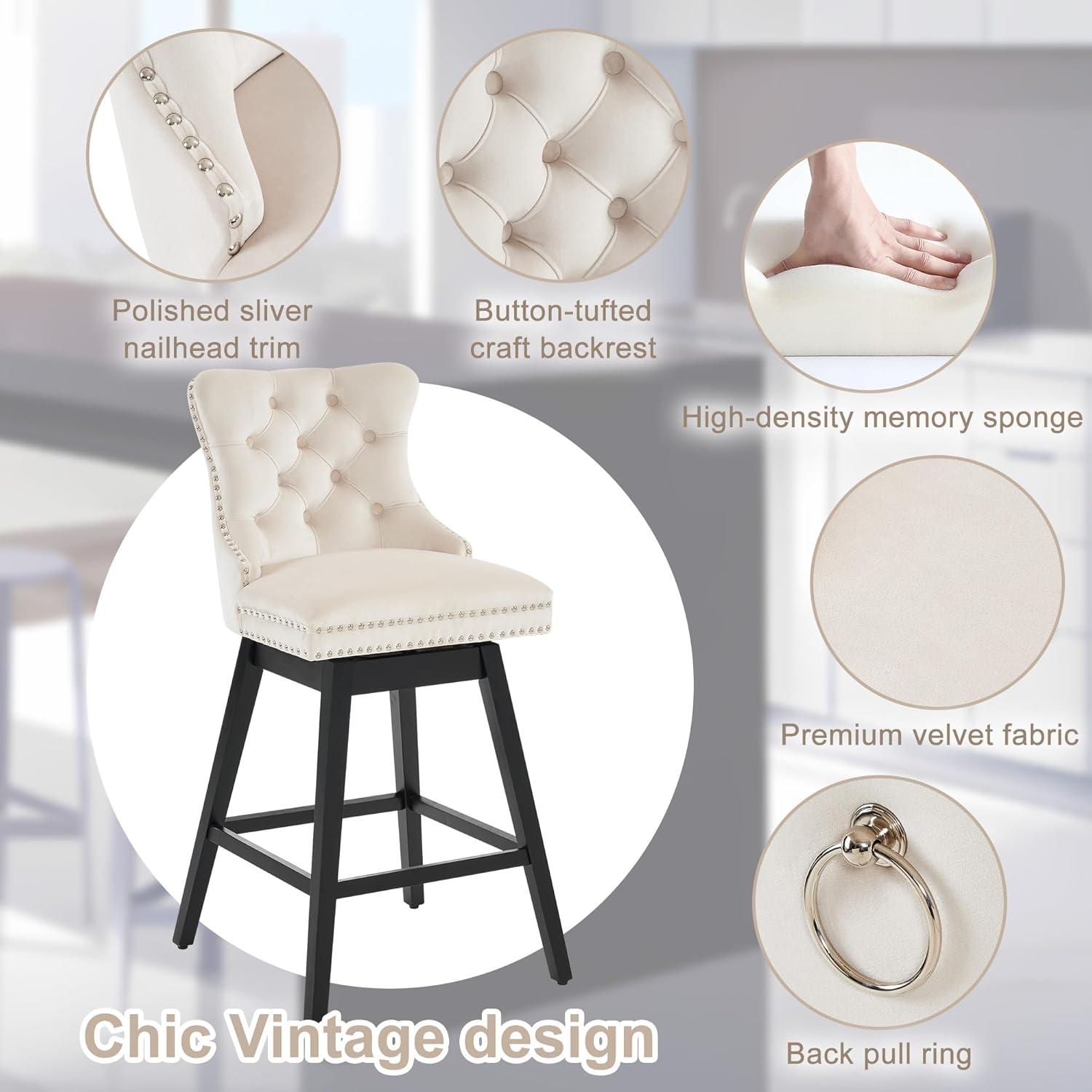 Swivel Stool Set of 4