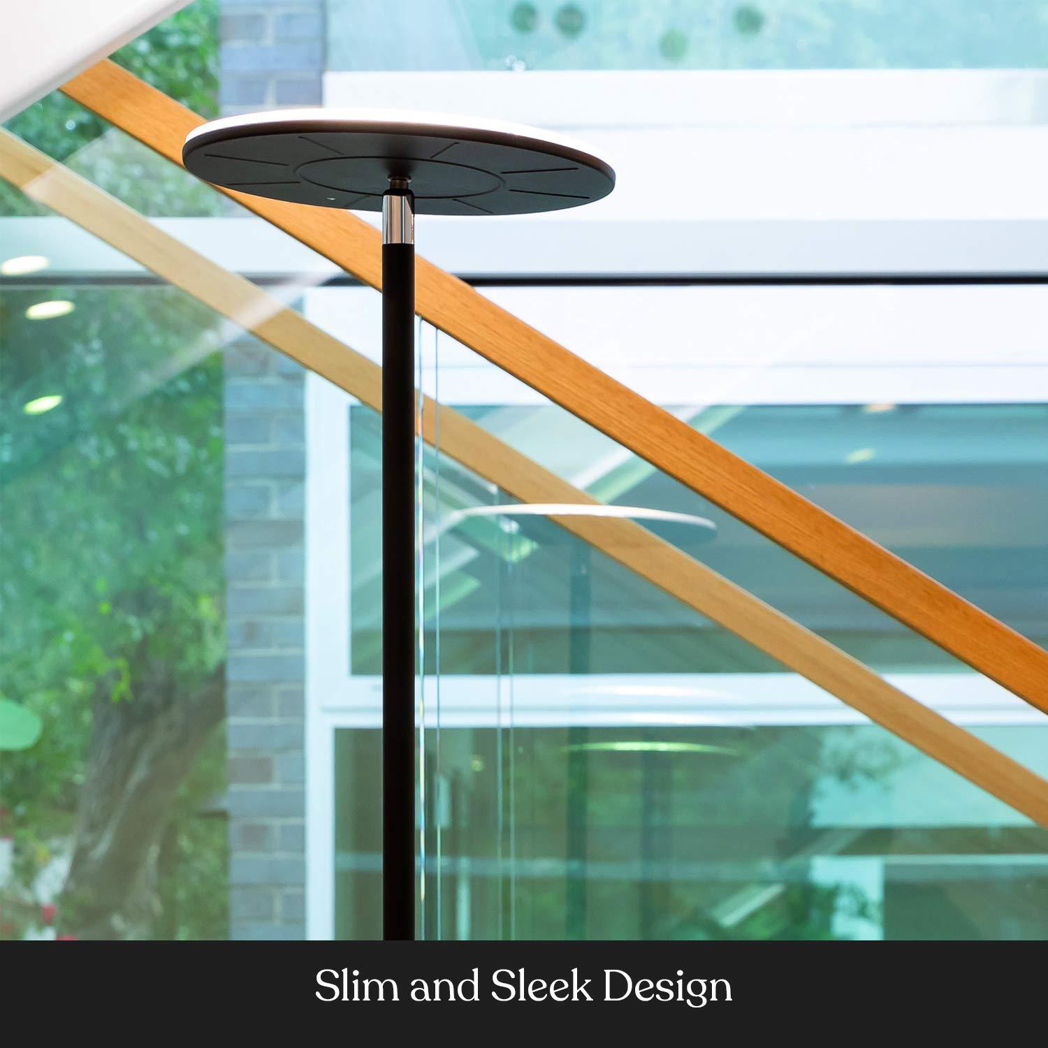 Brightech Sky Colors 69 in. RGB Modern LED Floor Lamp