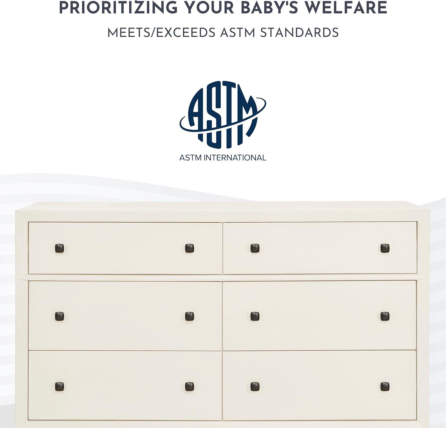 Evolur Antilia Kids 6 - Drawer Dresser
