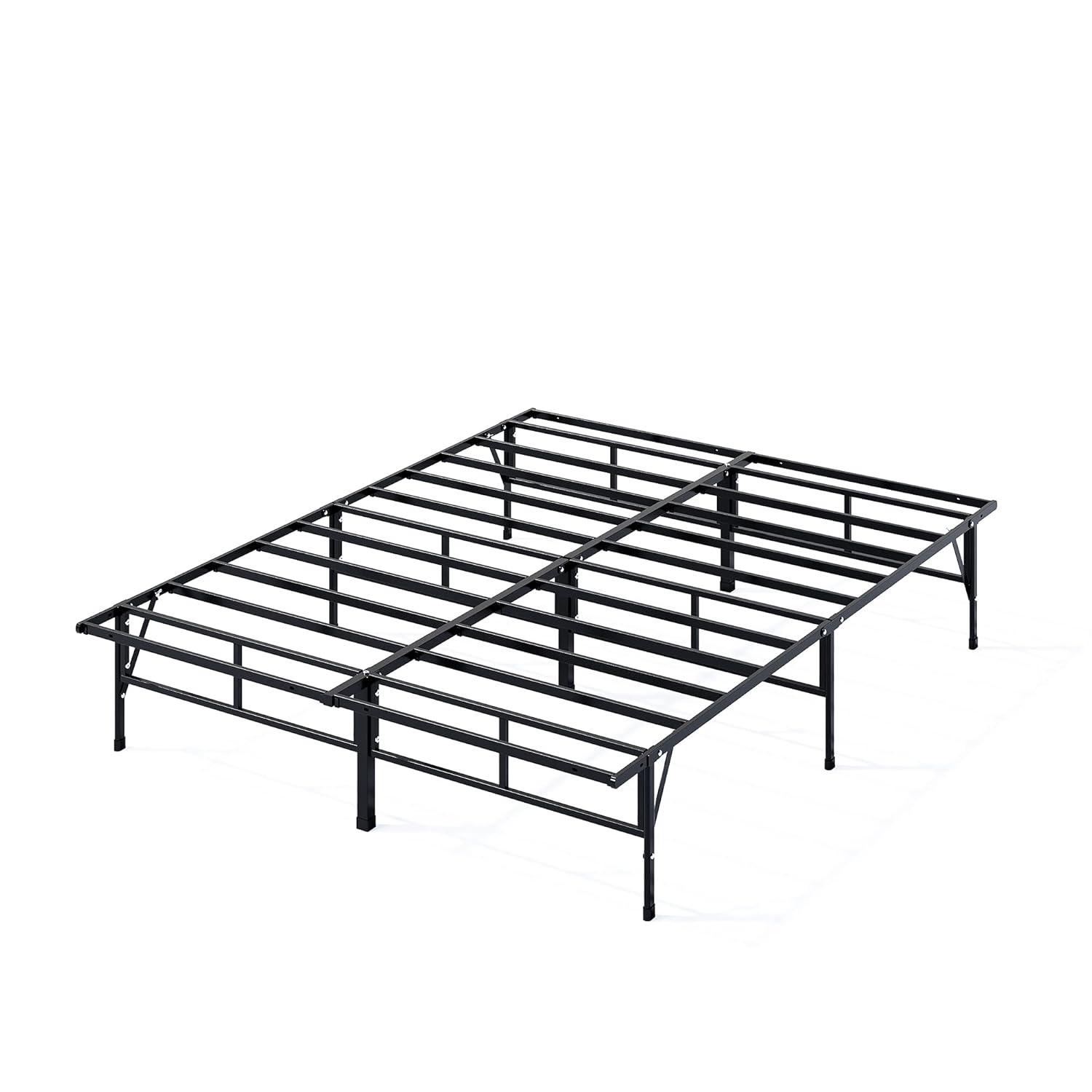 Zinus 14" Metal SmartBase Compack Mattress Foundation, Bed Frame, King